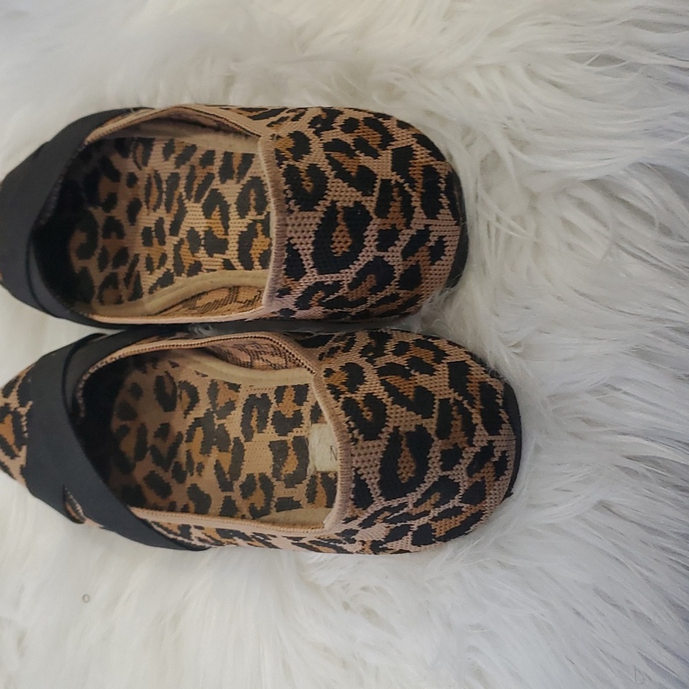 Steve Madden leopard Mob Wife  flats shoe size 8.5 - Picture 9 of 14